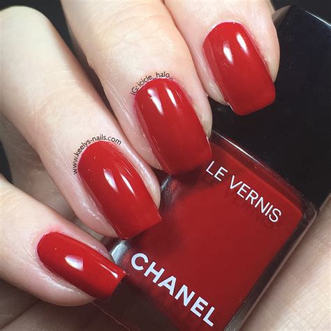 best chanel red nail polish|chanel rouge puissant nail polish.